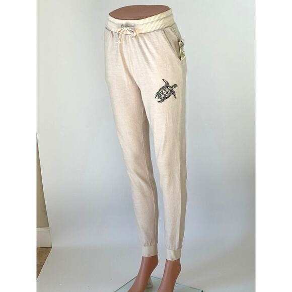 Farinze Jogger Pants with Turtle Graphic - Picture 3 of 5